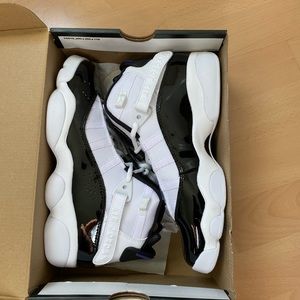 Jordan 6 Rings White Black GS